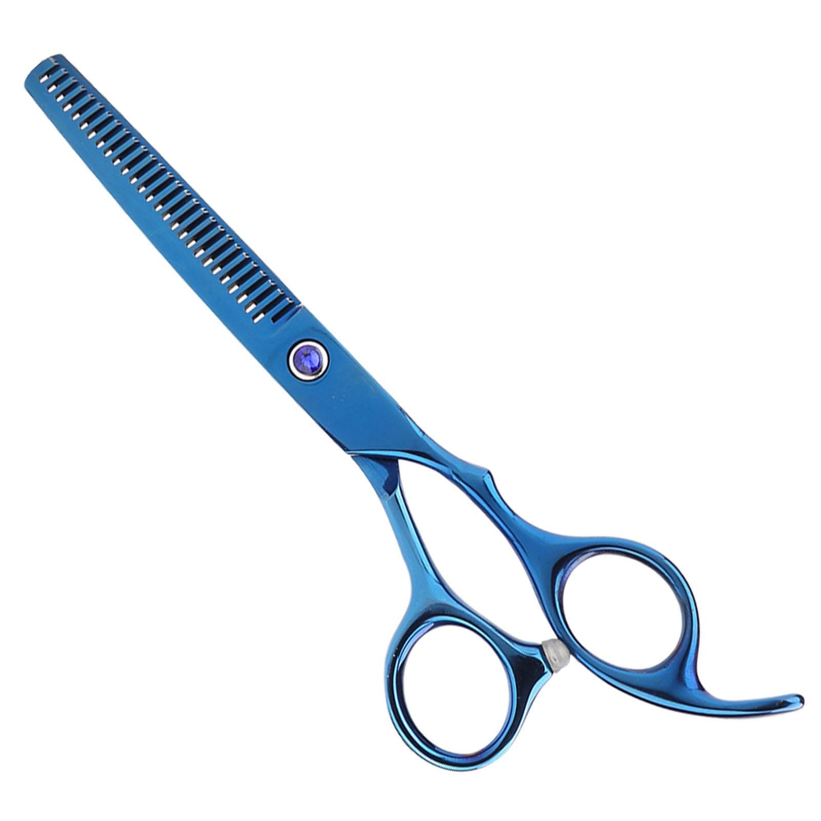 Professional Pet Dog Hair Cutting Scissors Grooming Hairdressing Shear Blue Cutting Shear Tooth Scissors