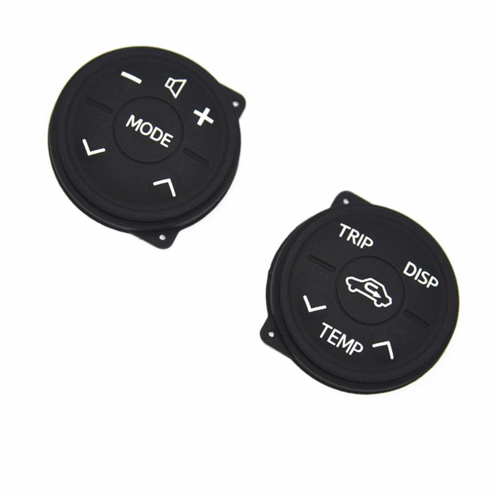 Steering Wheel Control Rubber Button Cushion For Toyota Prius XW30 MK3 09-18