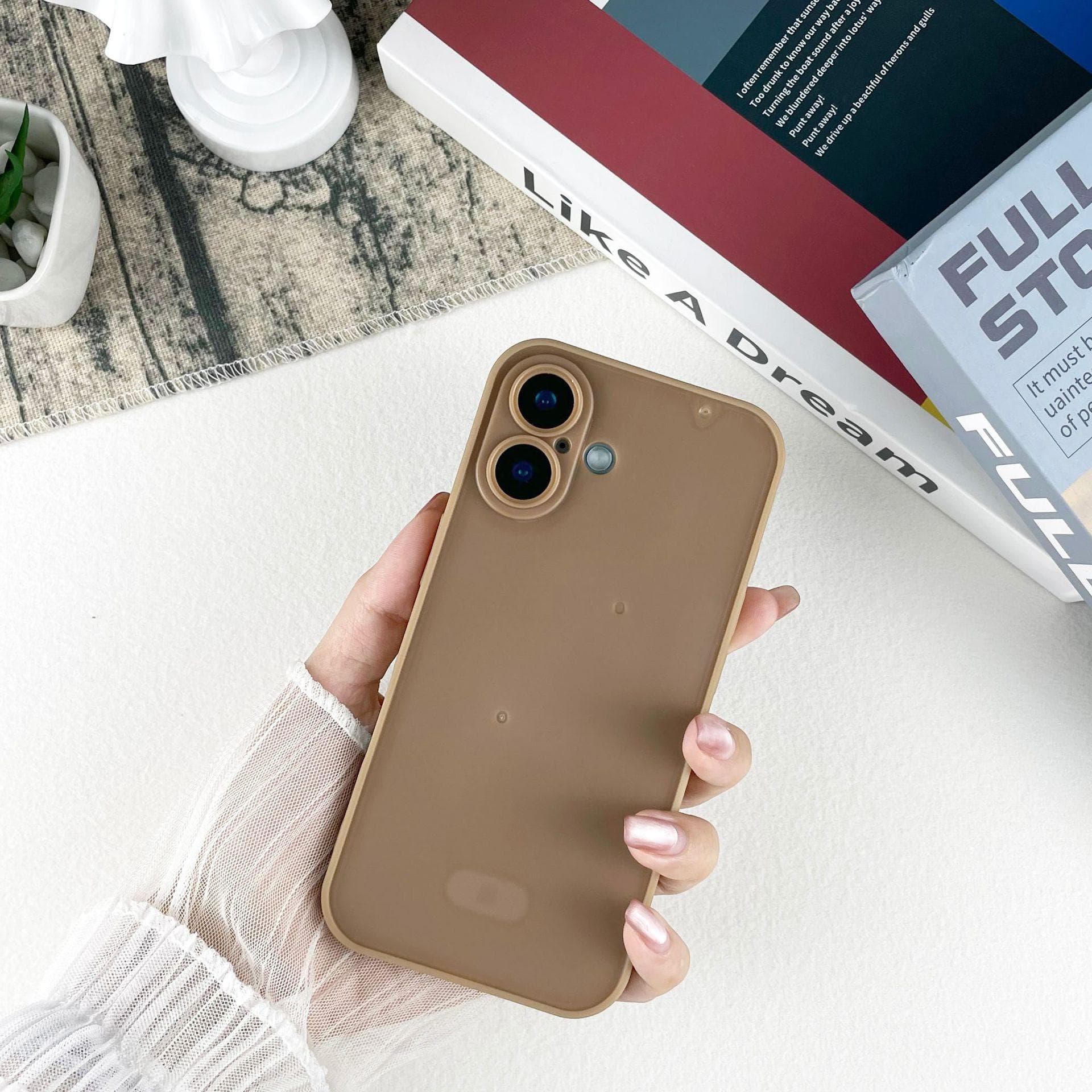 Two-in-one Mobile Phone Shell Material Suitable for Apple 16 Iphone14/15 Anti-fall Protection iphone11PROMAX (6.5 inch gold