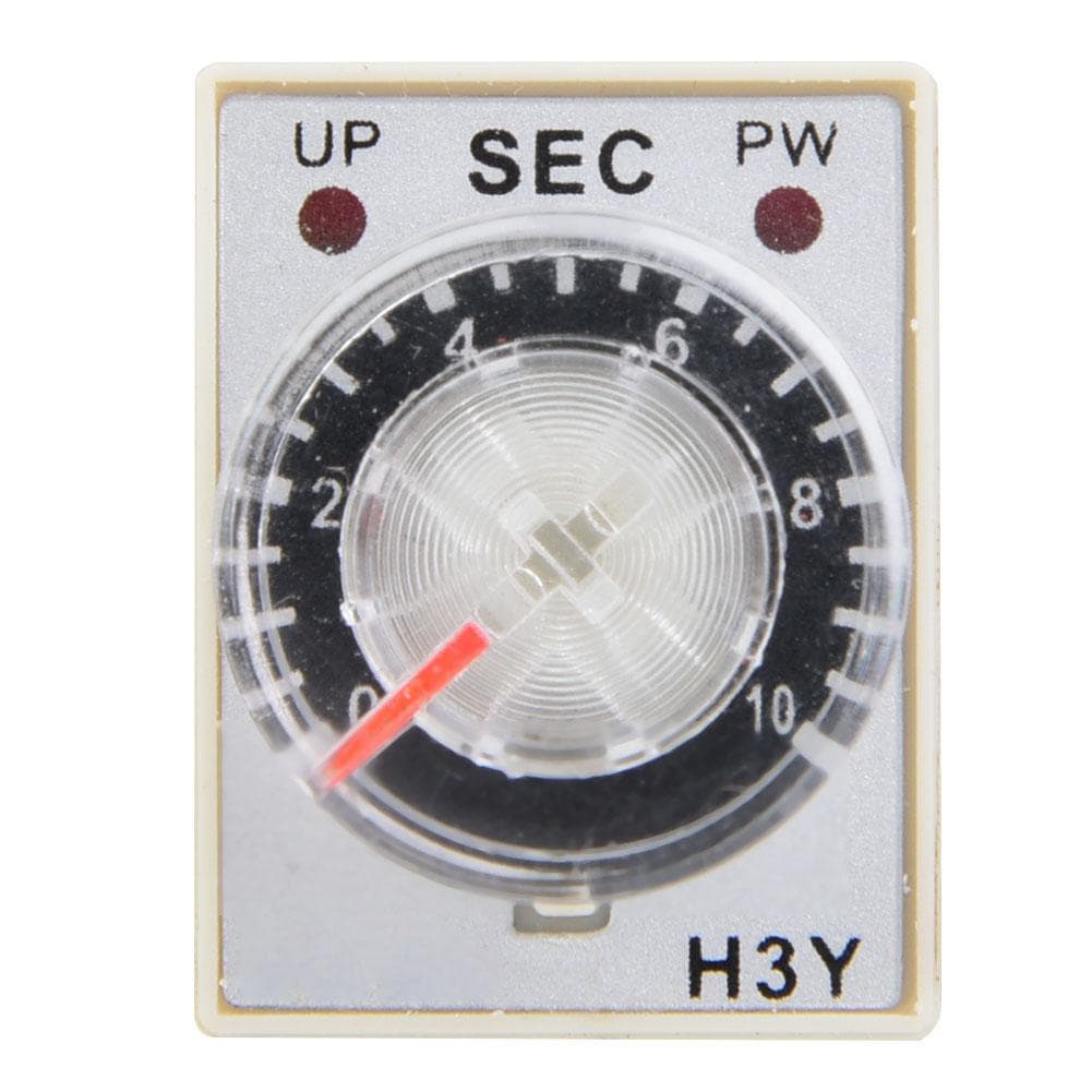 Time Relay 24V DC, H3Y2 Delay Timer, Time Control Switch 10S
