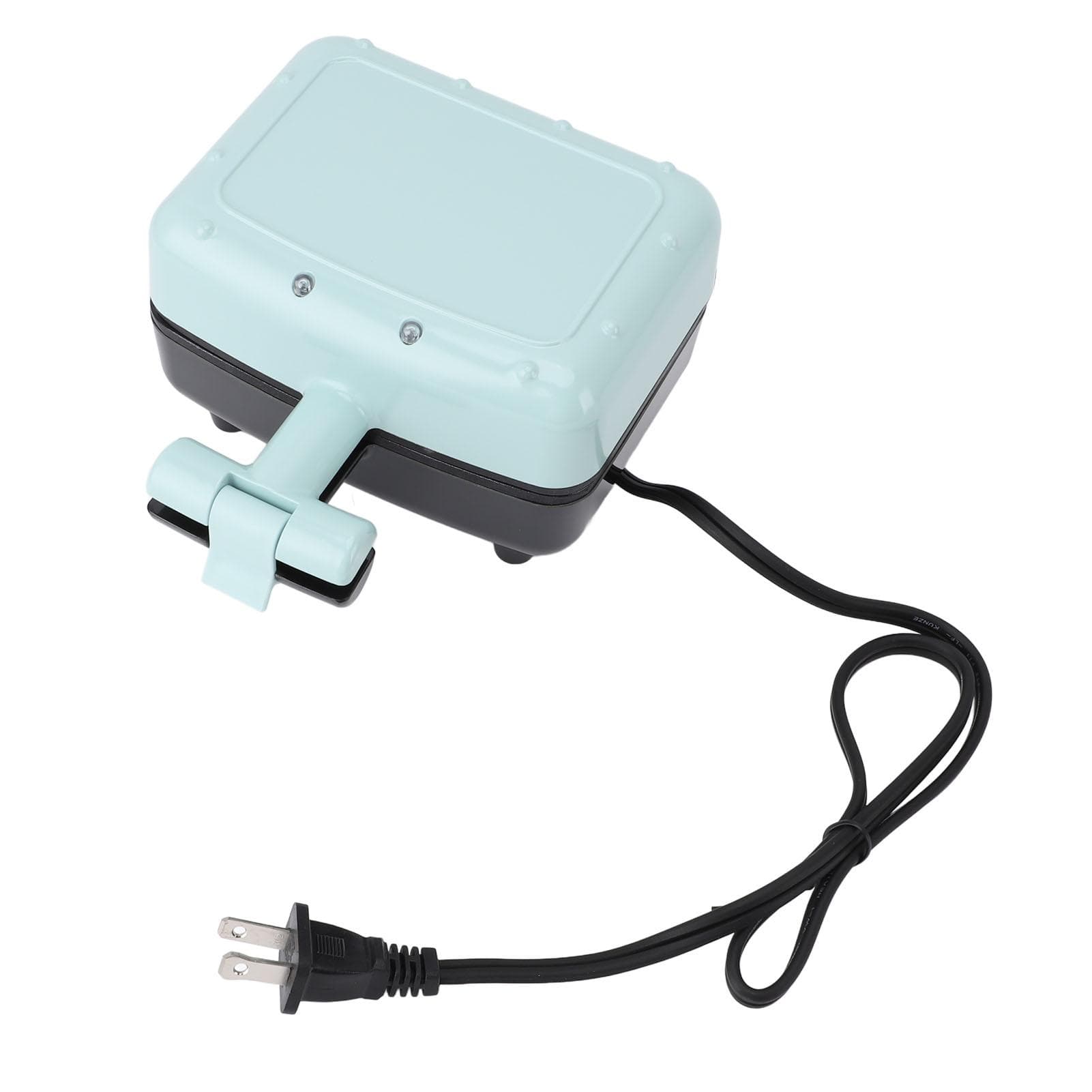 Mini Sandwich Machine ABS Double Sided Heating Panini Press Sandwich Maker for Breakfast Home L light blue