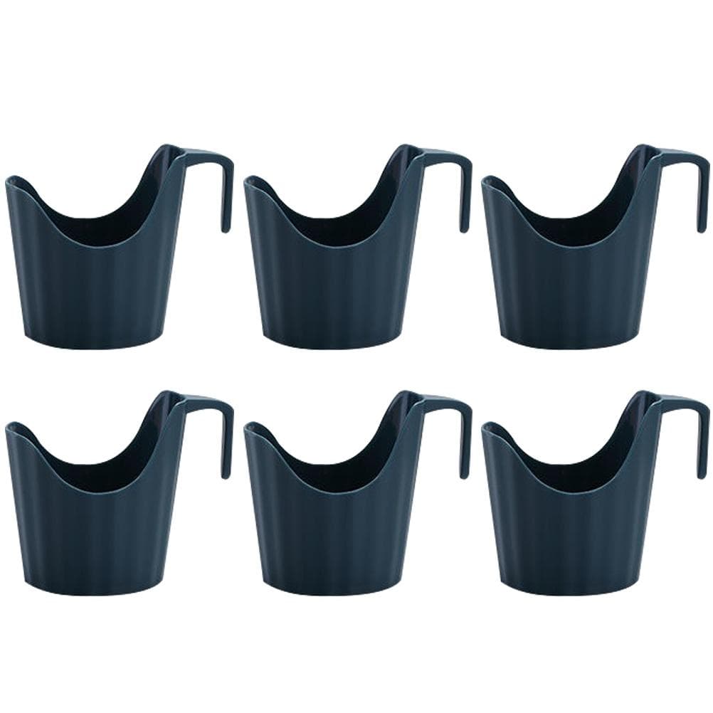 Paper Cup Holders Cup Cover Anti-Scalding Coffee Cup Holder Disposable Cups Cup Stand Coaster Base For Office Home Party blue