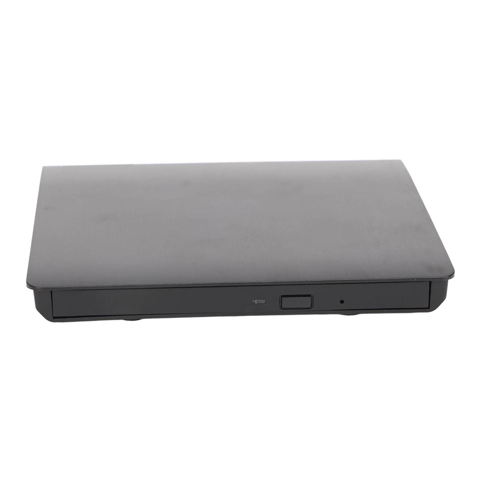 External DVD Drive Box 9.5mm USB3.0 Type C Dual Port 5Gbps Stable Transmission DVD RW Drive Box for