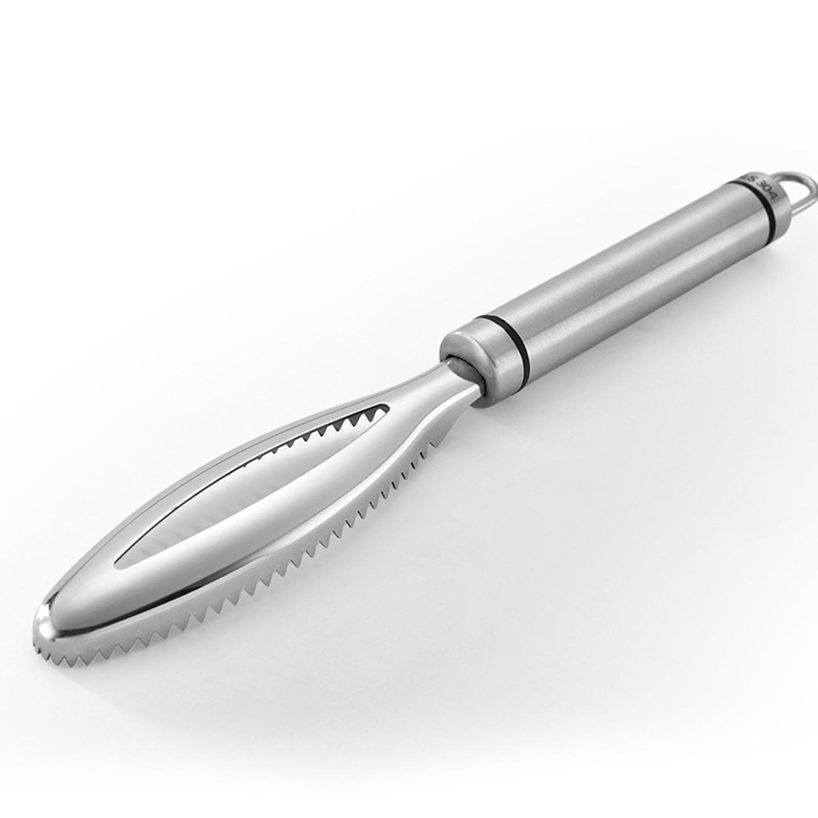Fish Scales Cleaning Brush Highly Effective Multifunctional Stainless Steel Ergonomic Fish Scale