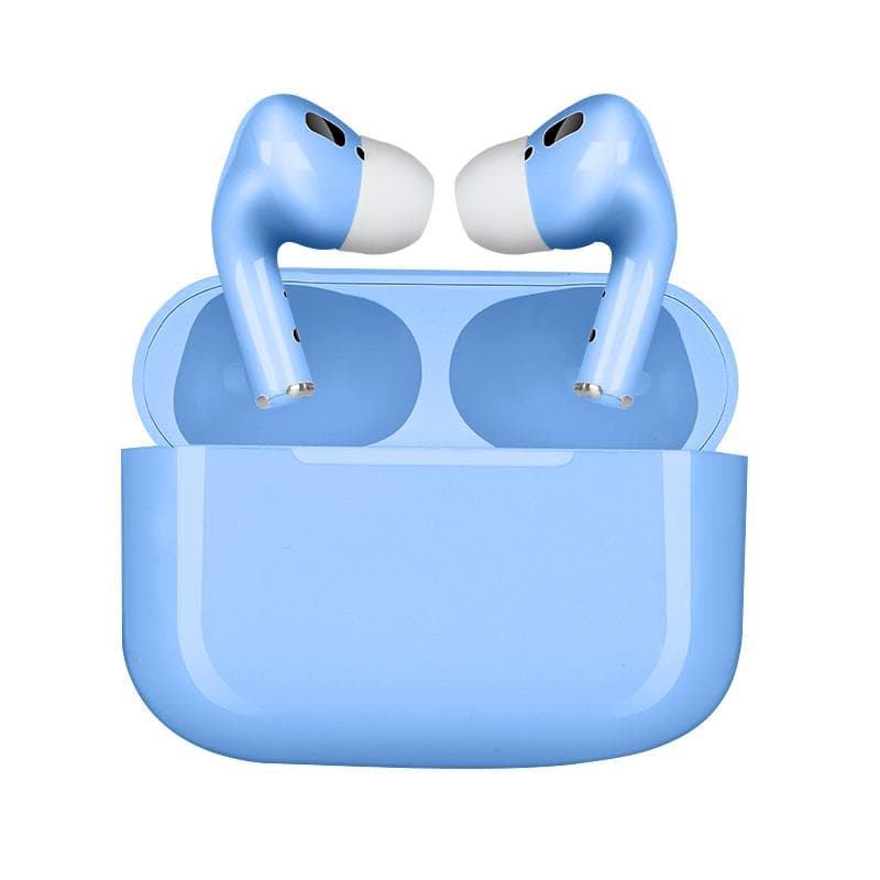 TWS Earphones Pop Up Earbuds In-ear Sensor Bluetooth Earphones Touch Control Headset blue