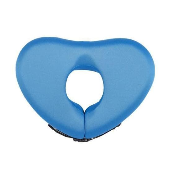 Adults Float Swim Collar for Head And Neck Support Love Shaped Swimming Pool Floating Collar for Teens And Adults blue