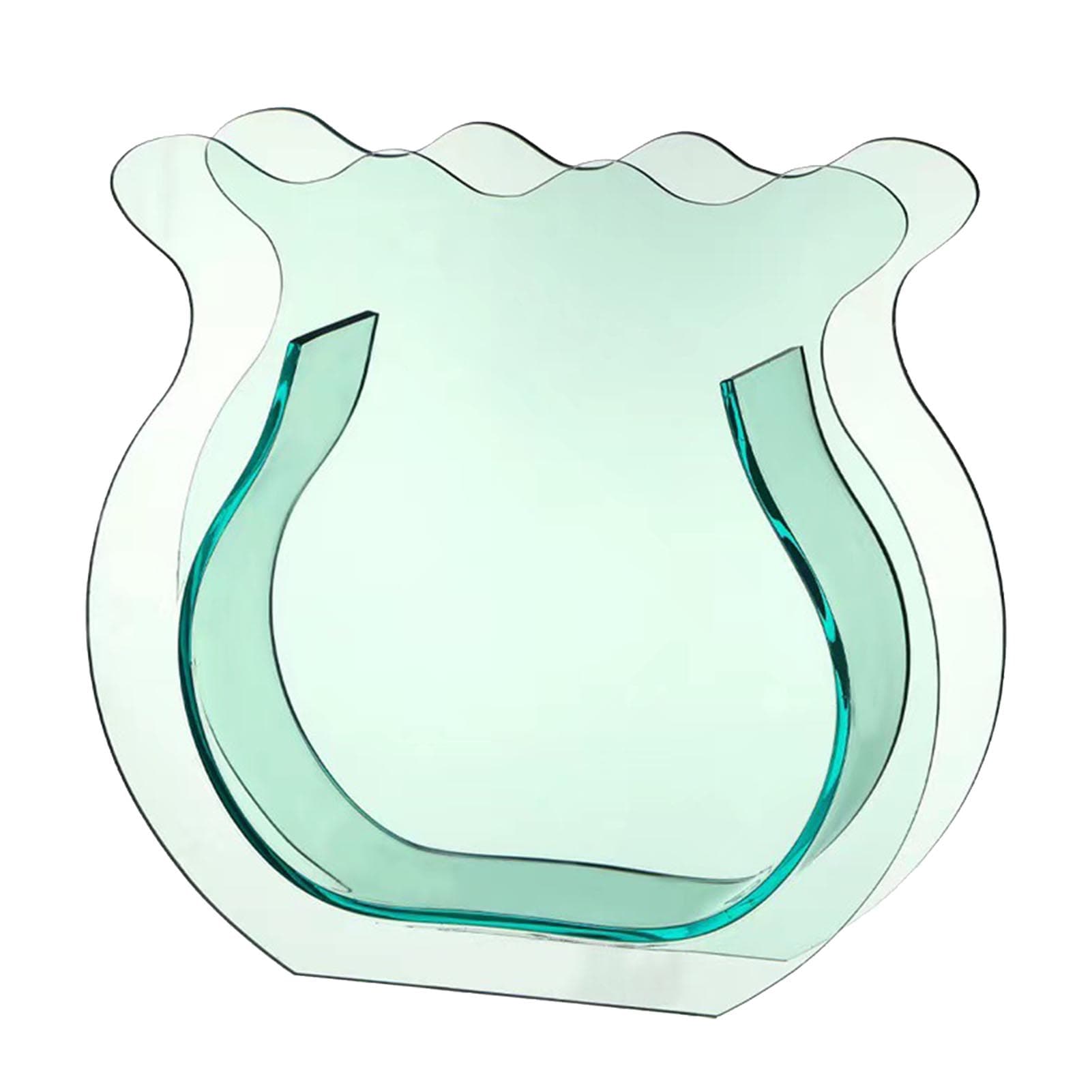 Fish Tank Vase Transparent Thickened Acrylic Smoothing Simple Modern Small Fish Tank for Family