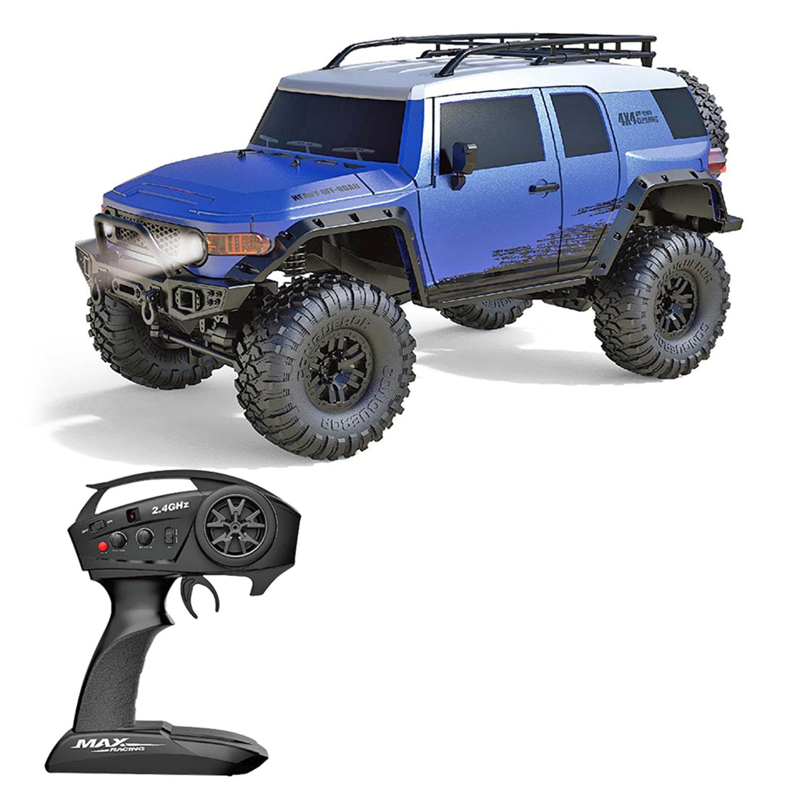 RC Off-Road Truck RC Car Remote Control Car Full Proportional 1/10 2.4GHz 4WD 15km/h Climbing Car type 3