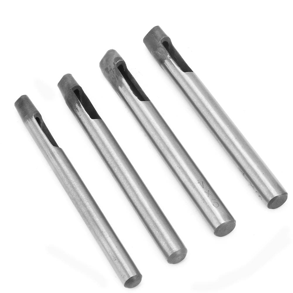 4mm Leather Craft Hole Punch Set Oval Hole Shaped Eyelet Drilling Punching Tool Hand Puncher