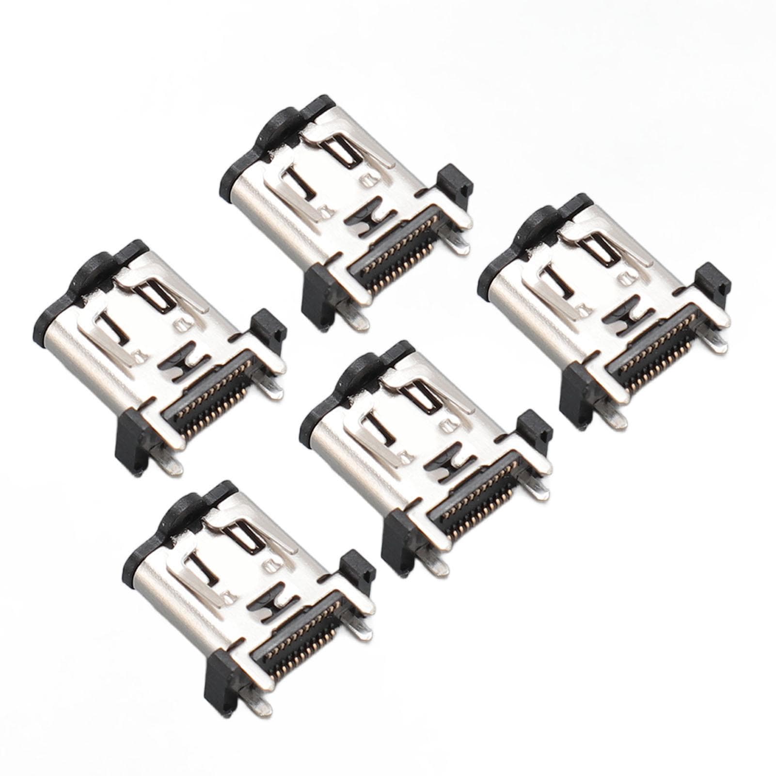 Controller Type C Charging Port Replacement Wireless Controller USB C Charger Socket for PS5 5pcs