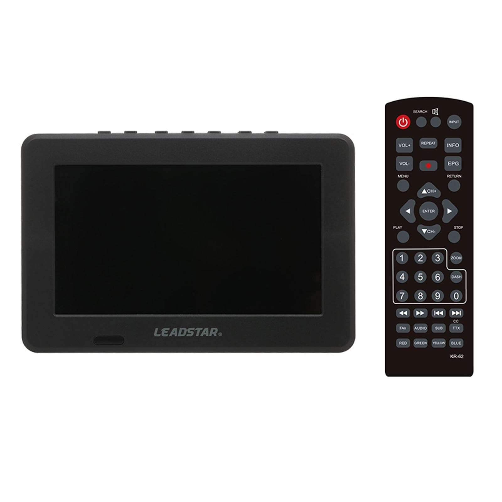 LEADSTAR Mini 7 inch ATSC Digital Analog Television 800x600 Resolution Portable Video Player US Plug