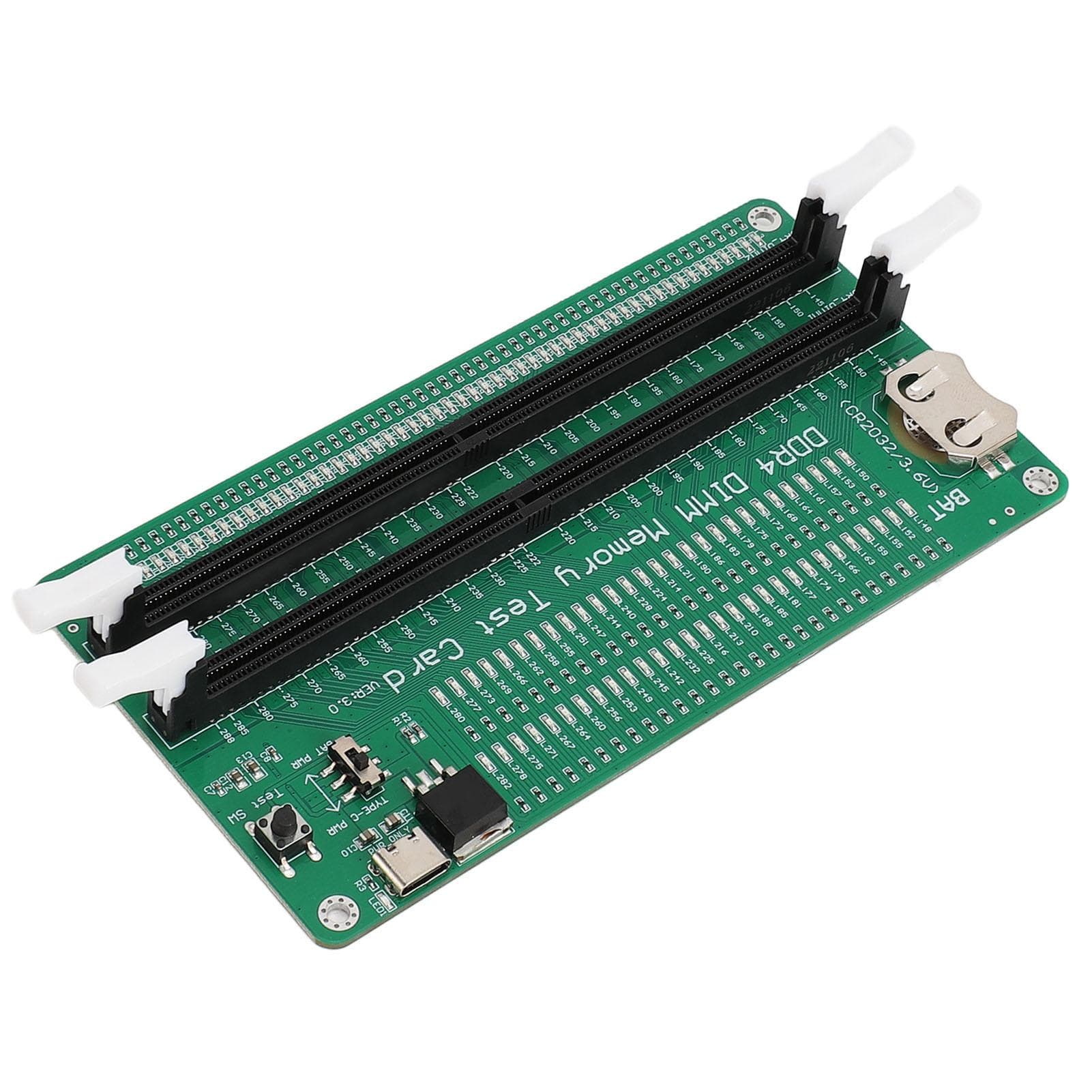 DDR4 Memory Tester Desktop Computer DDR4 Test Card Slot Diagnostic Analyzer Test Card for Desktop