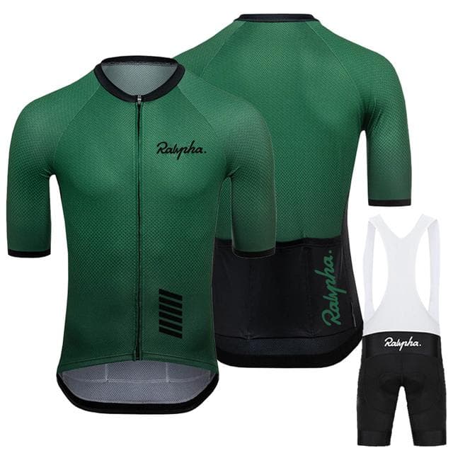 Raphaful 2023 New Arrival Cycling Shirt Summer Men's Short Sleeve Cycling Clothing Comfortable Breathable Cycling Bib Suit Cycli L