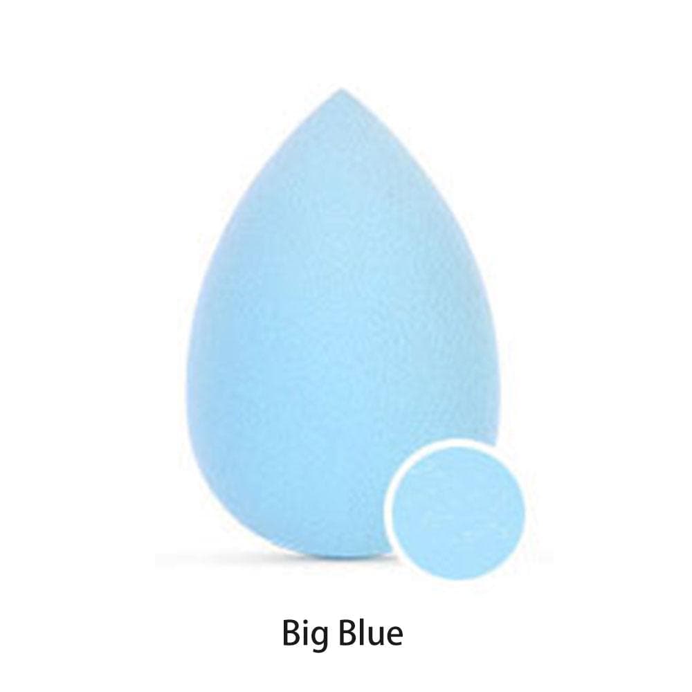 1Pcs Big Size Women Makeup Sponge Blender Flawless Foundation Sponge Girls Cosmetic Puff Smooth blue