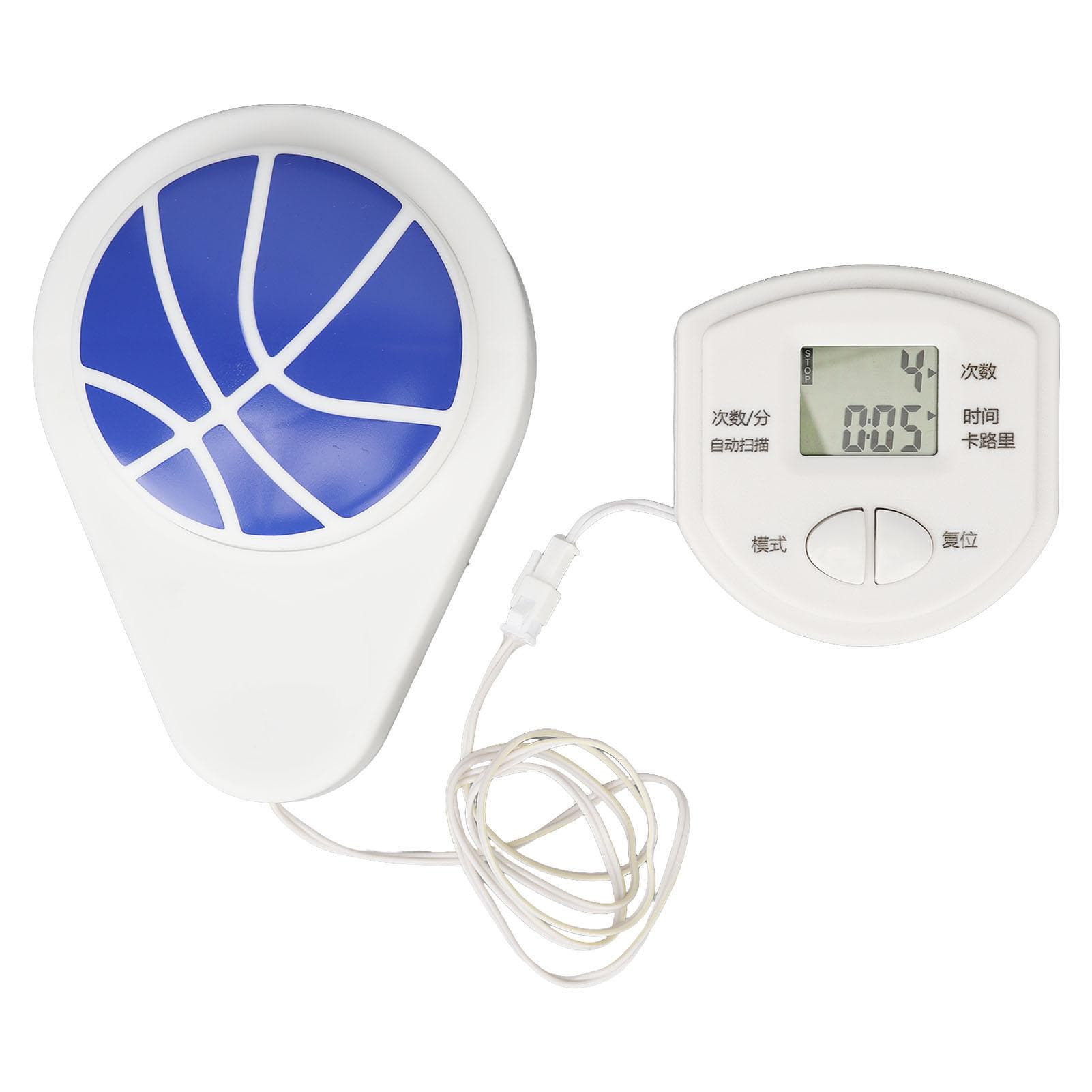 Touch Height Counter PP and Metal 600mah Real Time Counting Kids Touch Jump Counter for Boys and