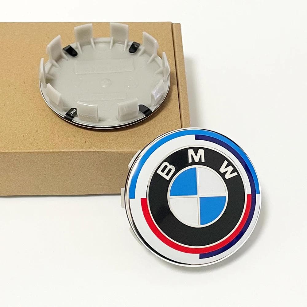 1PCS BMW Wheel Center Caps 68mm 56mm Blue white hubcap for BMW E46 E90 E30 F10 F30 X5 X3 E39 F25 E60 E91 E87 M Car Accessories