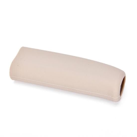 Car Handbrake Covers Sleeve Anti-slip Hand Brake Auto Silicone Accessory beige