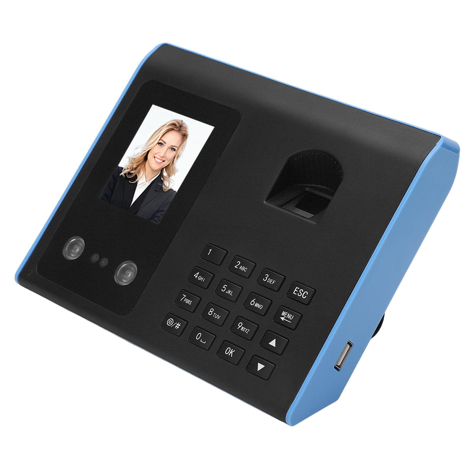 Employee Attendance Machine Fingerprint Face Recognition Password Time Attendance for Office EU