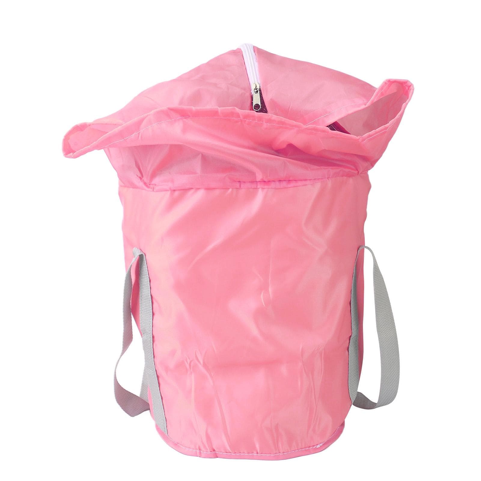 Collapsible Foot Bath Basin 5 Layer Insulation Multifunctional Portable Travel Foot Soaking Bath pink