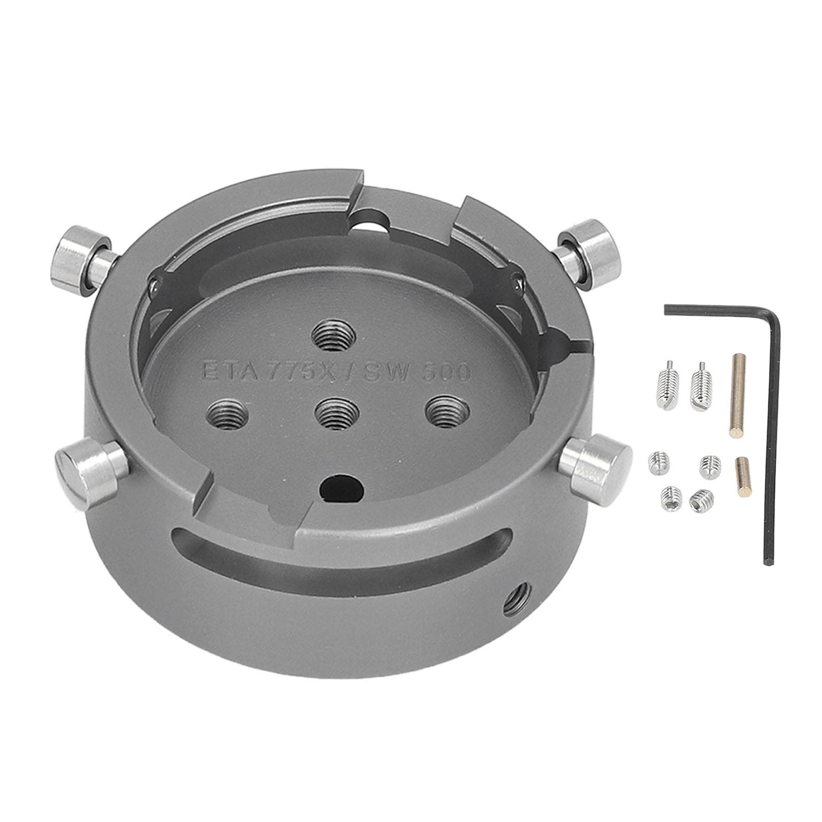 Watch Movement Holder Aluminum Alloy Multifunctional Watch Movement Bases for ETA7750 ETA7751