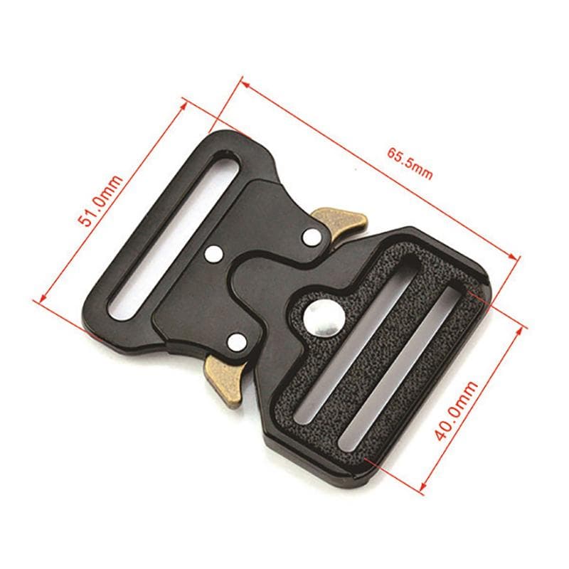 20 25 32 38 45 50Mm Quick Release Tactical Buckle Set Automatic Metal Male Belt Buckle Zinc Clip Adjustable Men Buckl For Belt
