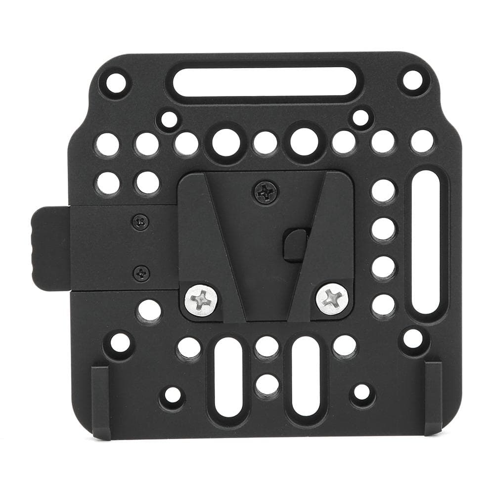 Aluminum Alloy CNC Firm Black VLock Plate Limit Structure Battery Quick Release Base