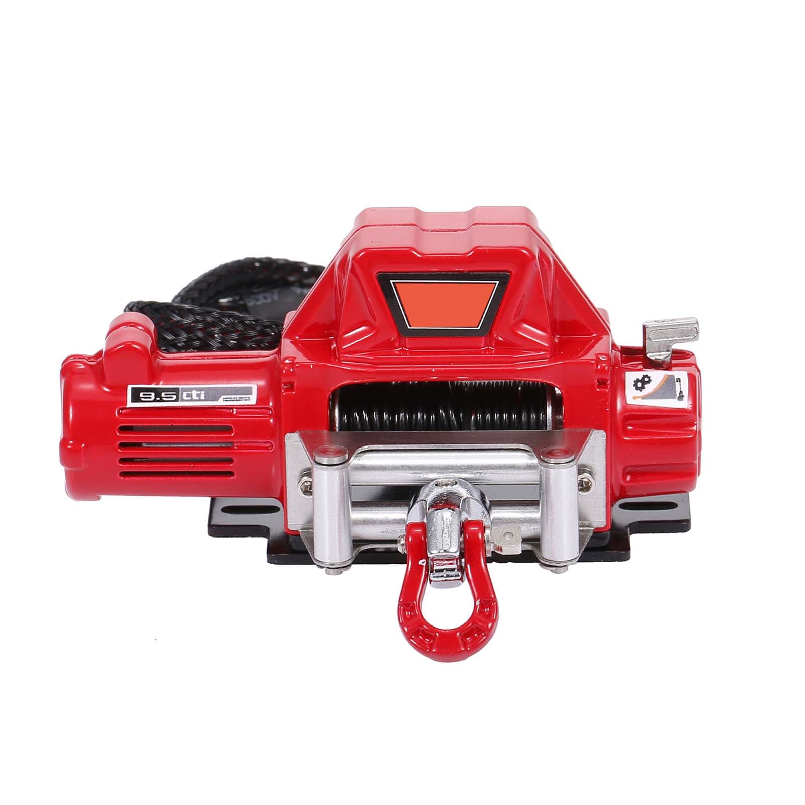 Compatible with 1/10 RC Car Automatic Winch RC Winch Wireless RC Car Decoration Simulated red