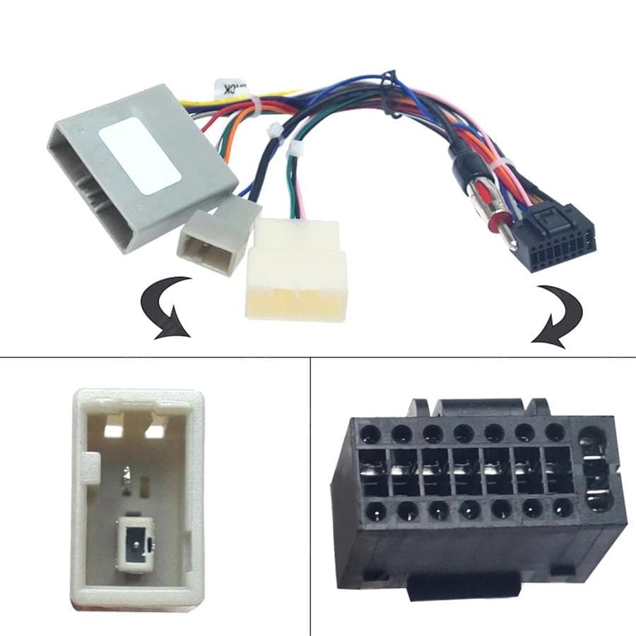 16 PIN Car Android Radio Wiring Harness Connector For Honda Civic CRV 2006-09