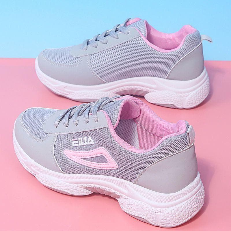 Velvet Warm and Thick Casual Sports Women's Cotton Shoes with Flat Bottom, Anti Slip and Wear-resistant Sole, Fashionable Student Shoes 41