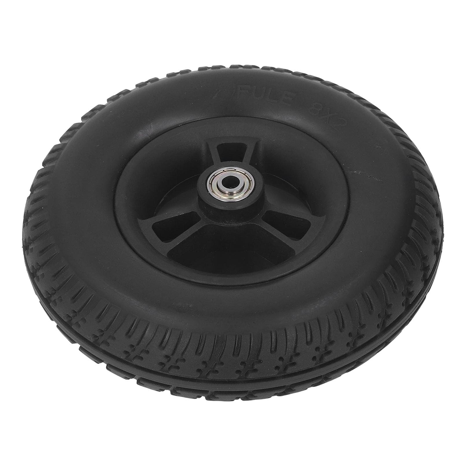 8in Wheelchair Tire PU Anti Skid Explosion Proof Strong Bearing Capacity Wheel Replacement