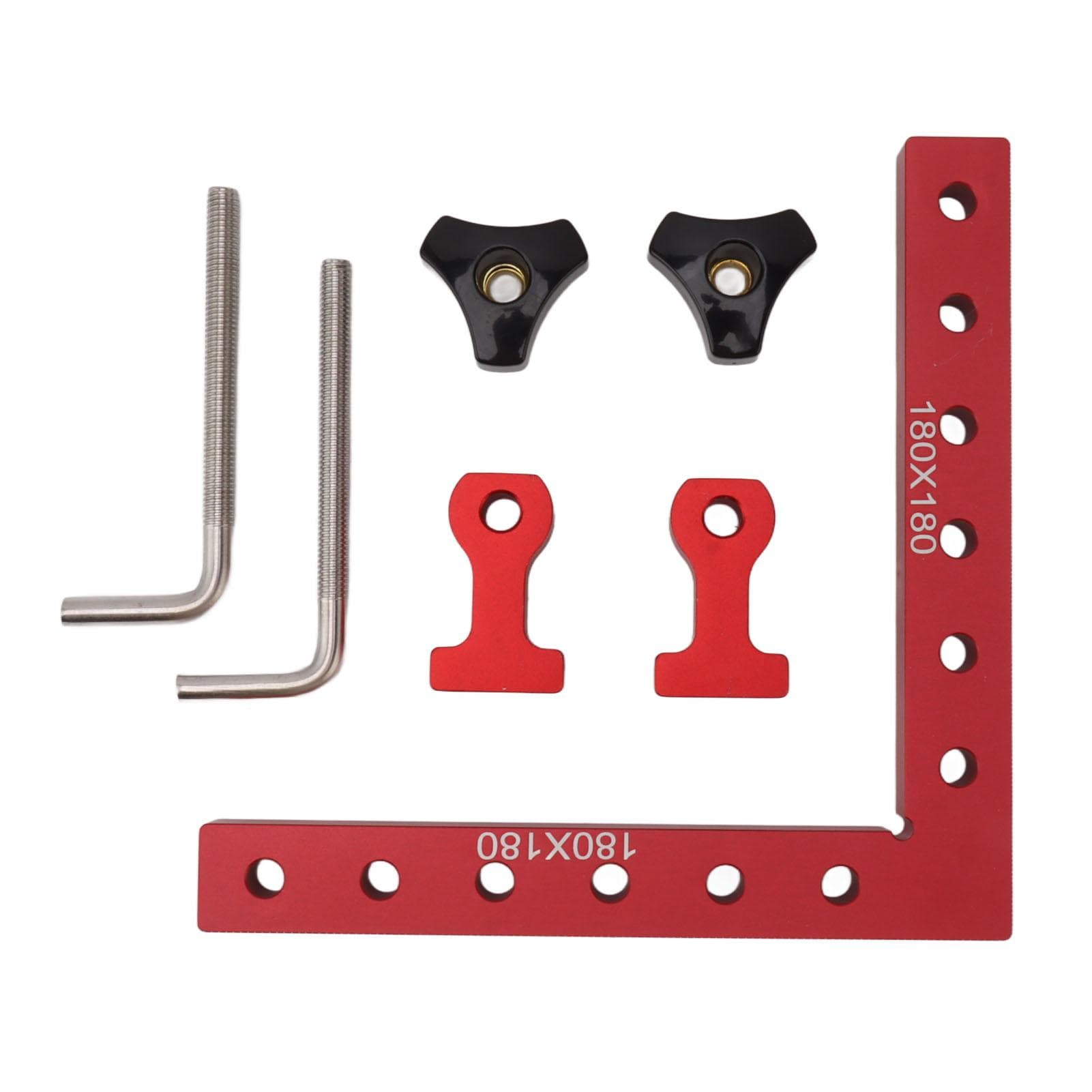 90 Degree Positioning Squares Aluminum Alloy Woodworking Right Angle Corner Clamping Square Tool