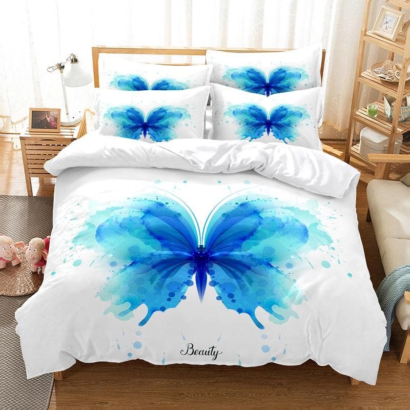 bedding set duvet cover set 3d bedding digital printing bed linen queen size bedding set fashion design EU single(135x200cm)