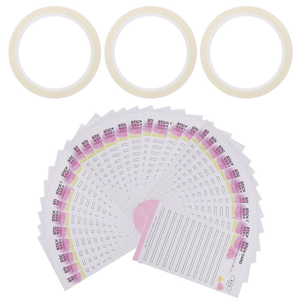 Individual Eyelashes Display Stand Storage Card Grafting Eyelash Storage Strip Adhesive Tape