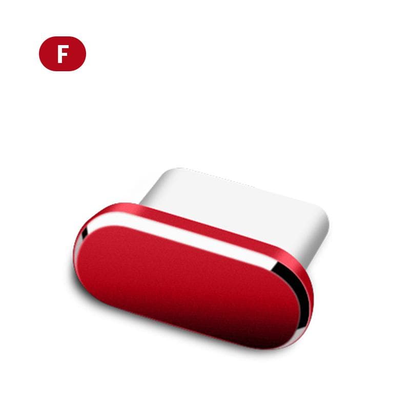 Usb Type C Anti Dust Plug,Usb C Port Plug Dust Caps Compatible For Type C Chargi type-c red