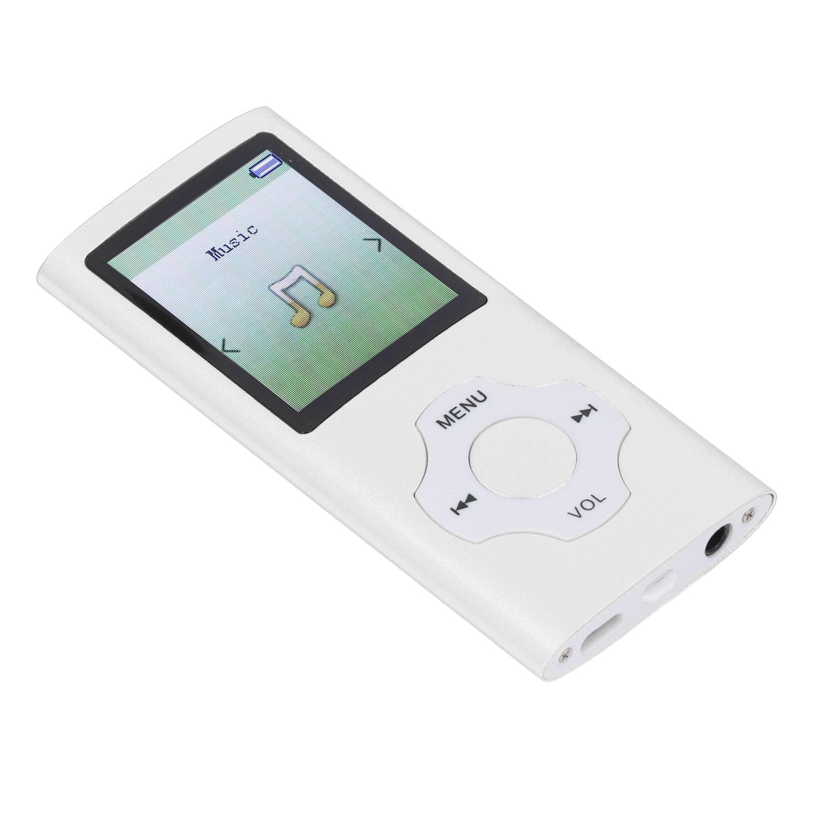 MP3 MP4 Music Player with 68GB Memory Card Support 128GB 1.8inch Digital Display E Book Reader silver