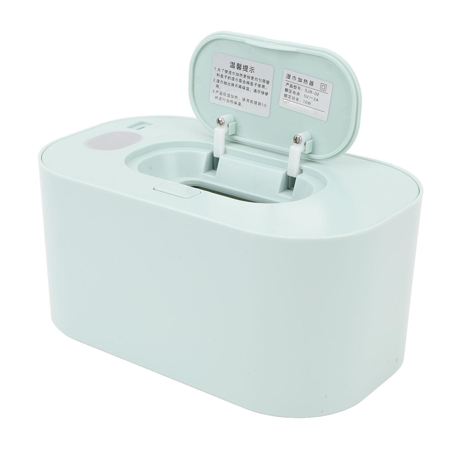 Baby Wipe Warmer USB Powered Smart Temperature Control Wet Wipes Heater Dispenser for Home and Car