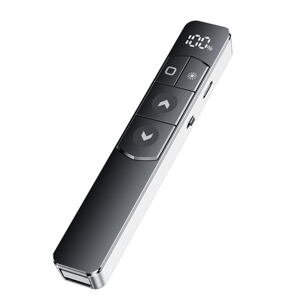 Laser Presentation Pointer 2.4G Wireless for PowerPoint PPT Compatible with MACWindowsLinux 0 multicolour