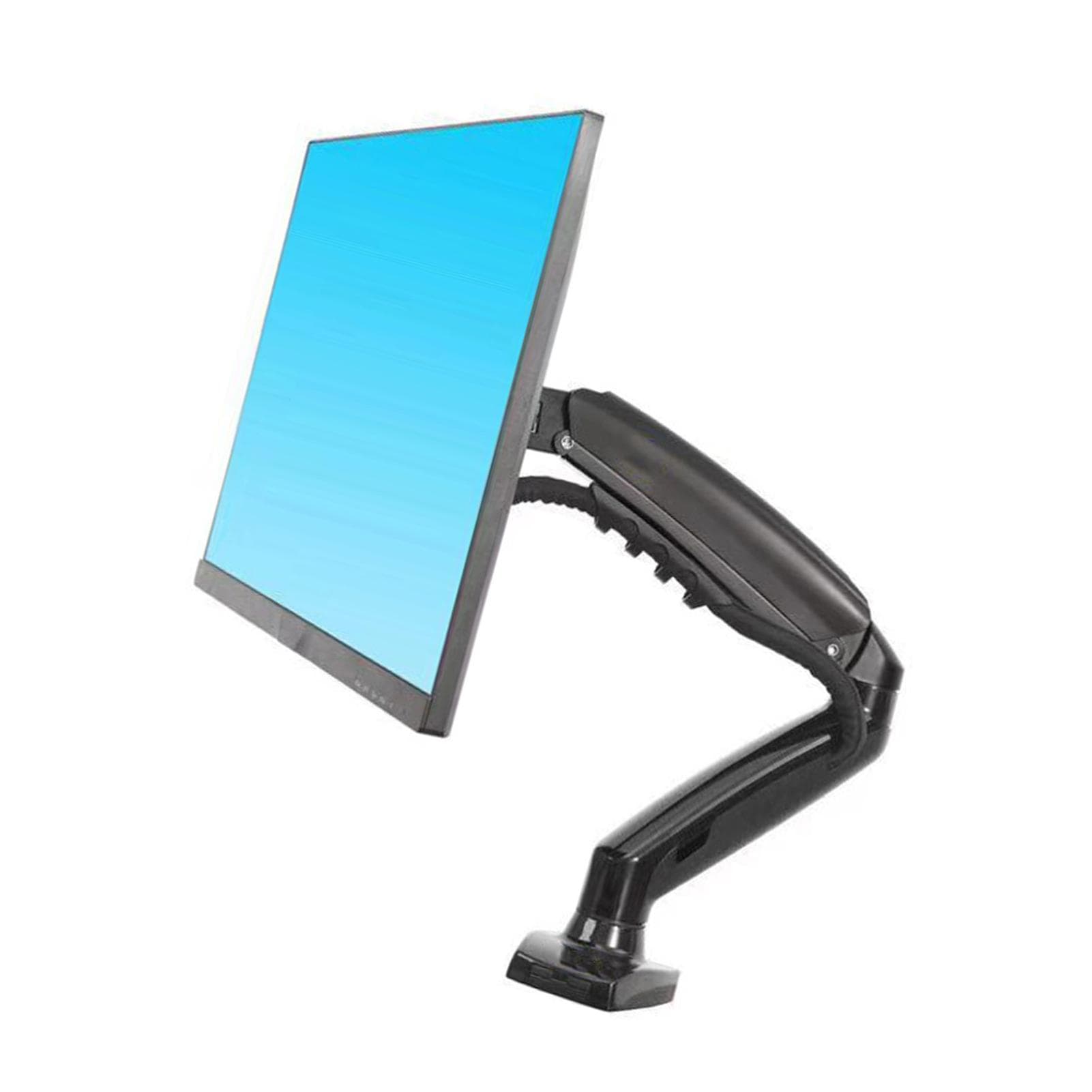 Single Monitor Arm +85Minus 30 degrees  Tilt Angle 2 to 9KG Load Bearing Vertical Screen Up Down Stand for