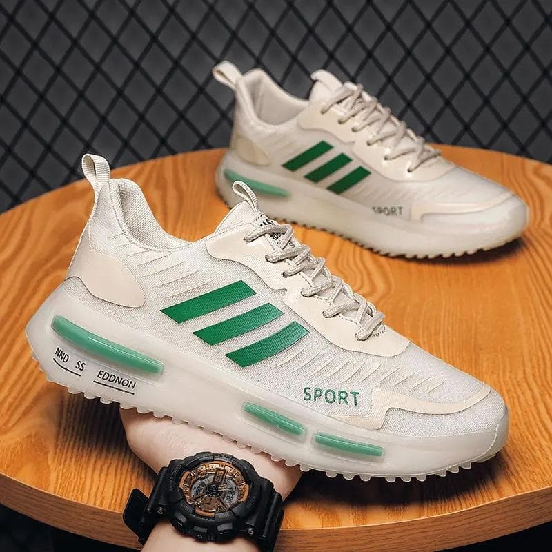 Men's Shoes Autumn New Low-top Trendy Shoes Casual All-match Running Sneakers Jelly Bottom Flying Woven Men's Casual Shoes 44