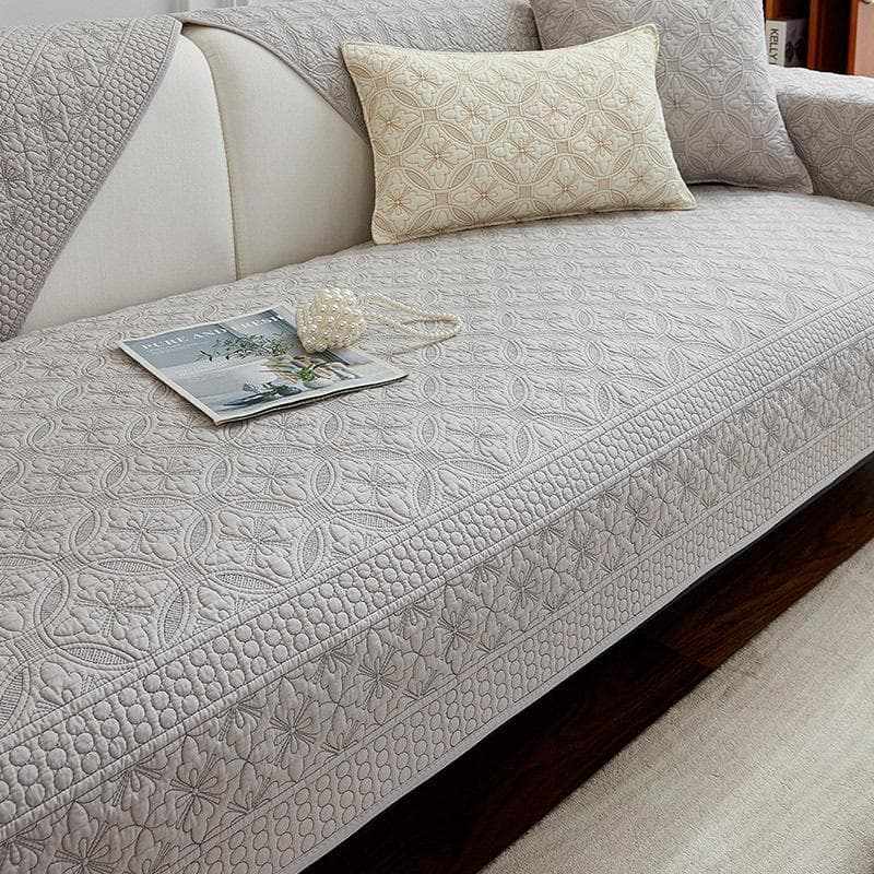 Nordic Thicken Cotton Sofa Cover for Living Room Heart Lined Sofa Cushion Slipcovers Anti-Slip Universal Sofa Towel Mats Dog Mat 70x70cm 1pcs
