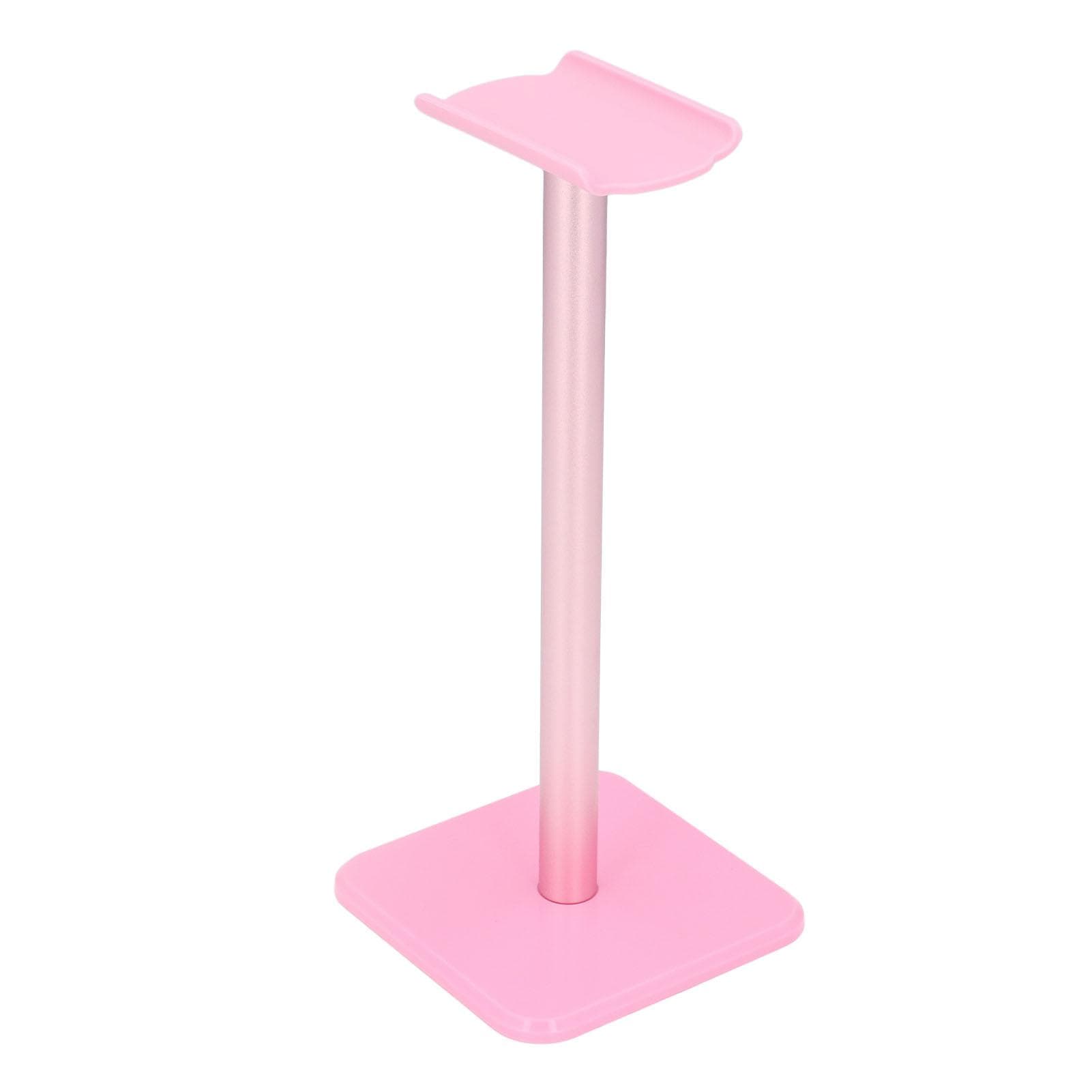Headset Holder TPU Tray Anti Slip Sturdy Base Lightweight Simple Desktop Headphone Stand Headset pink