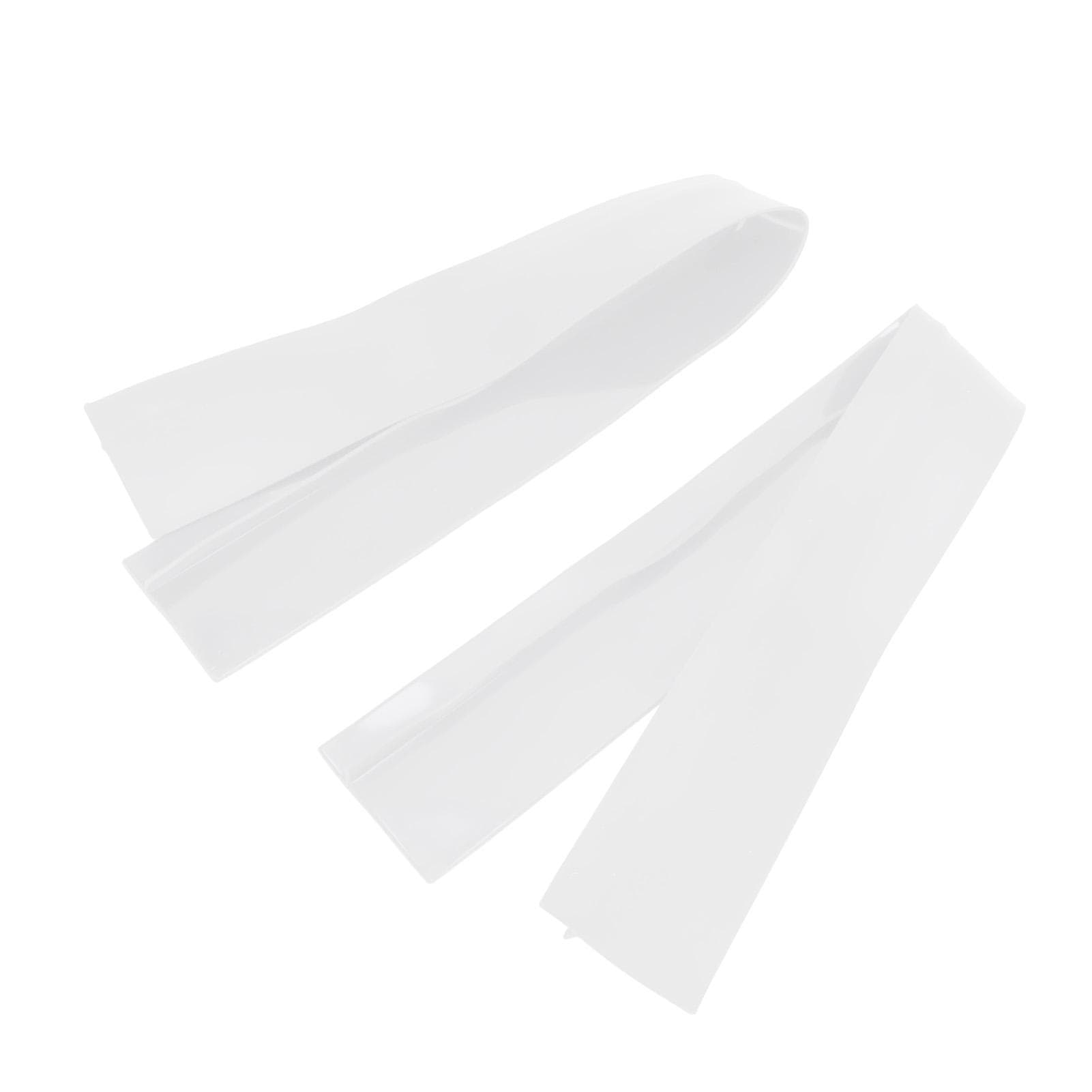 2Pcs 21in Stove Gap Cover Silicone High Temperature Resistant Non Slip Counter Gap Filler transparent