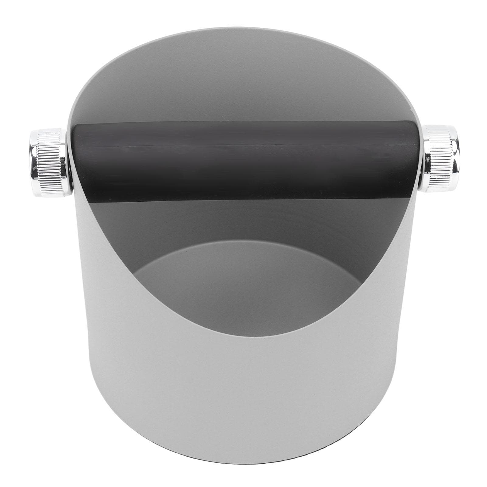 Coffee Knocking Slag Bucket Home Small Anti Slip Coffee Machine Grounds Box Powder Slag Recycling gray
