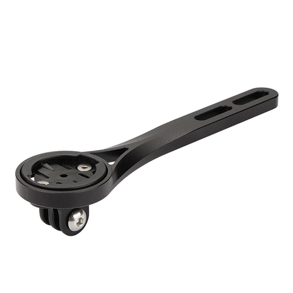 Bike Computer Extension Bracket Multifunctional Metal For Garmin Bryton Cateye Wahoo Bike Computer Model 2 black