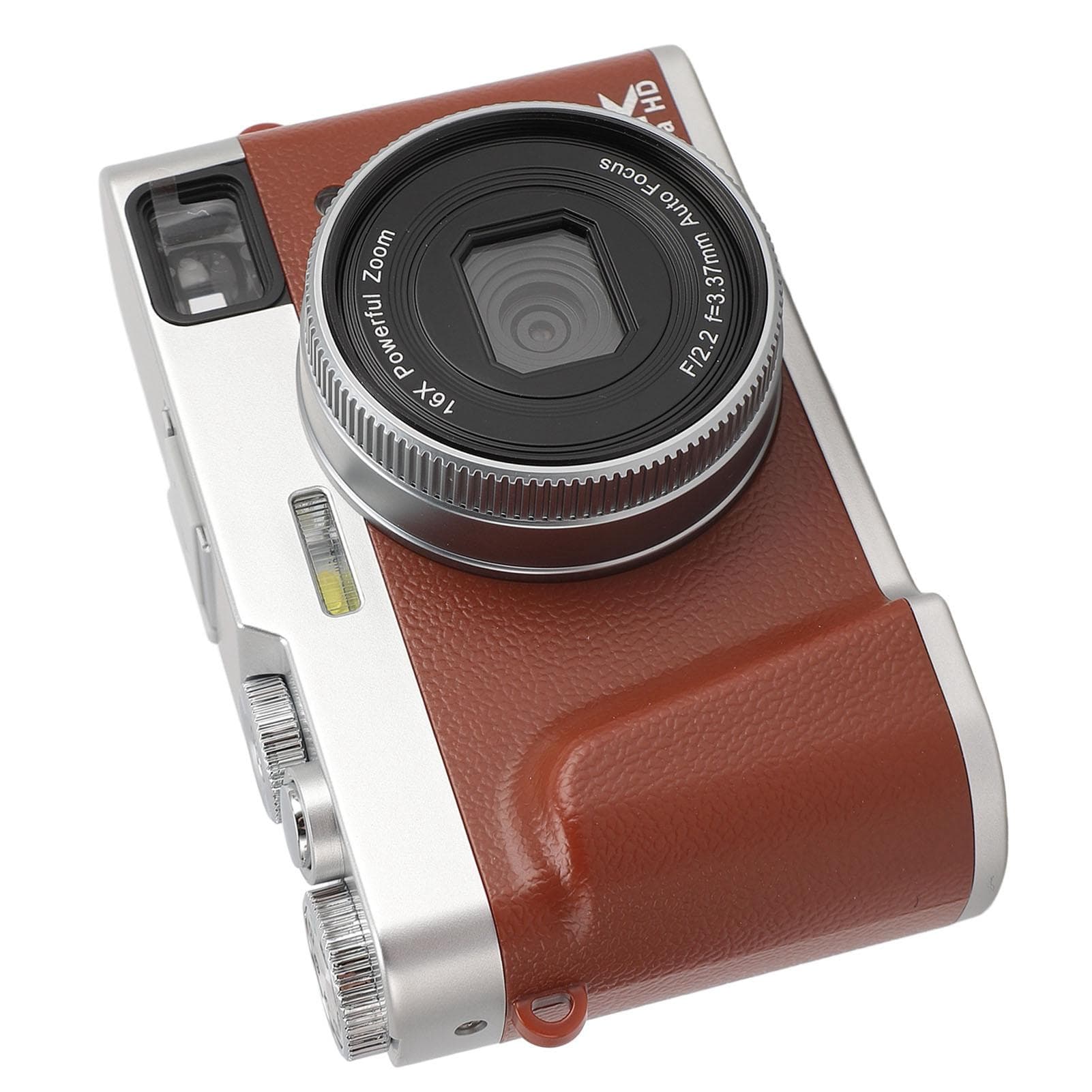 4K Digital Camera 48MP 3.5in IPS Screen AF Autofocus 16X Zoom HD Images Retro Portable Vlogging US Plug