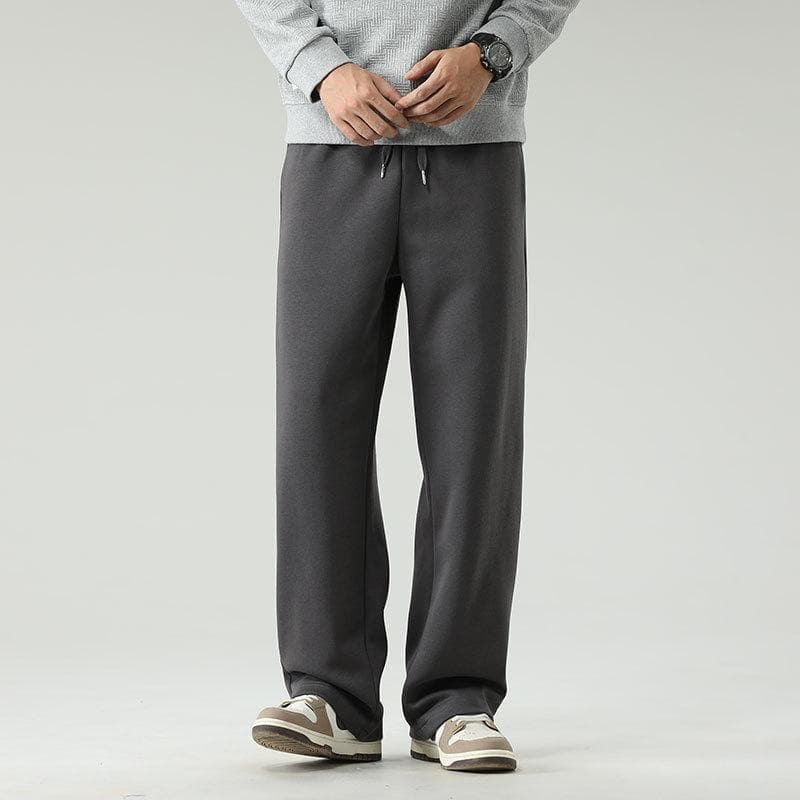 Wide-leg Pants Men Autumn and Winter Casual Pants Men Autumn and Winter Straight Loose Sweatpants Men Autumn and Winter 2XL