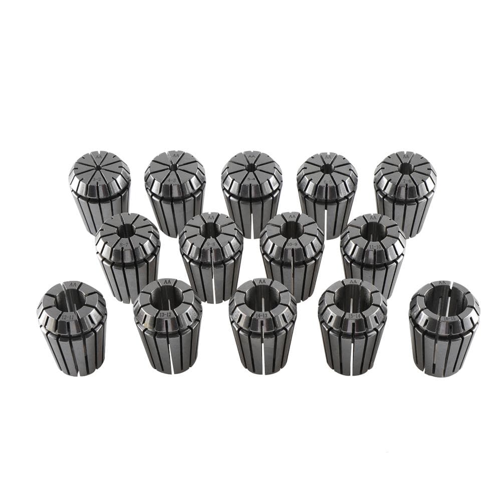 14Pcs Spring Collets Set Precise ER25 Collet Chucks Set for CNC Engraving Machine Milling Lathe