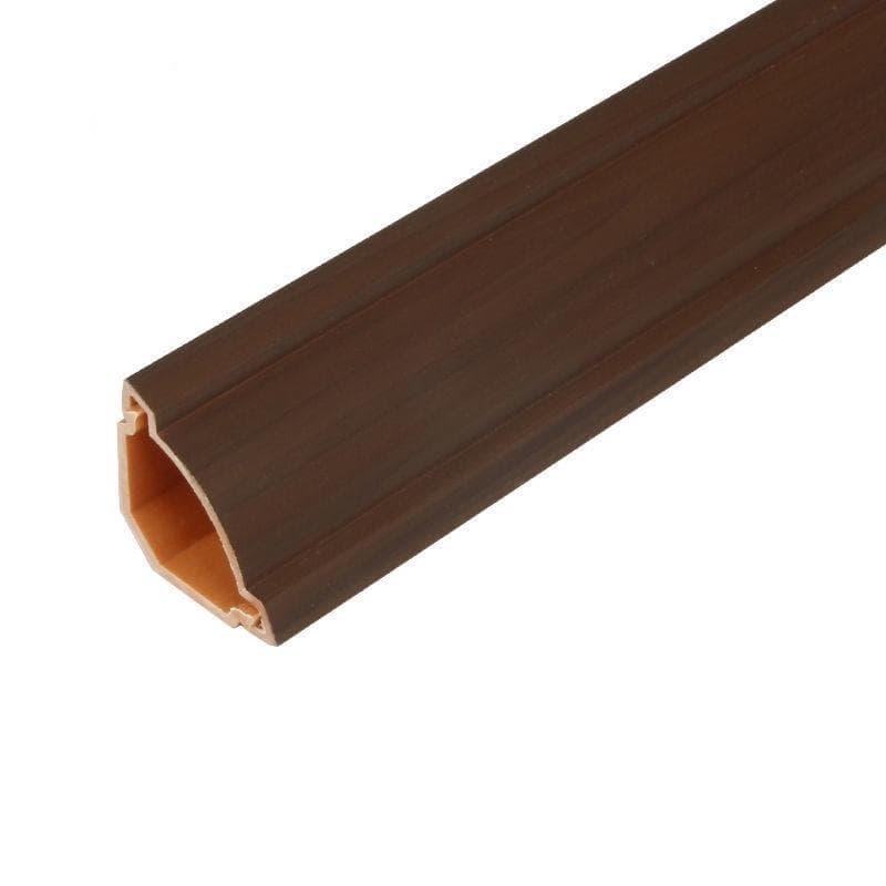 Self-Adhesive Triangle Trunking Surface Mounted PVC Decorative Right Angle Invisible Trunking 25*25mm【50cm*2pcs】