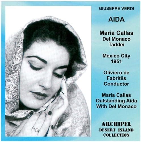 CD CALLAS, DEL MONACO; THE FACTORIES - Verdi: Aida ARPCD0020 Japan Music Others Used