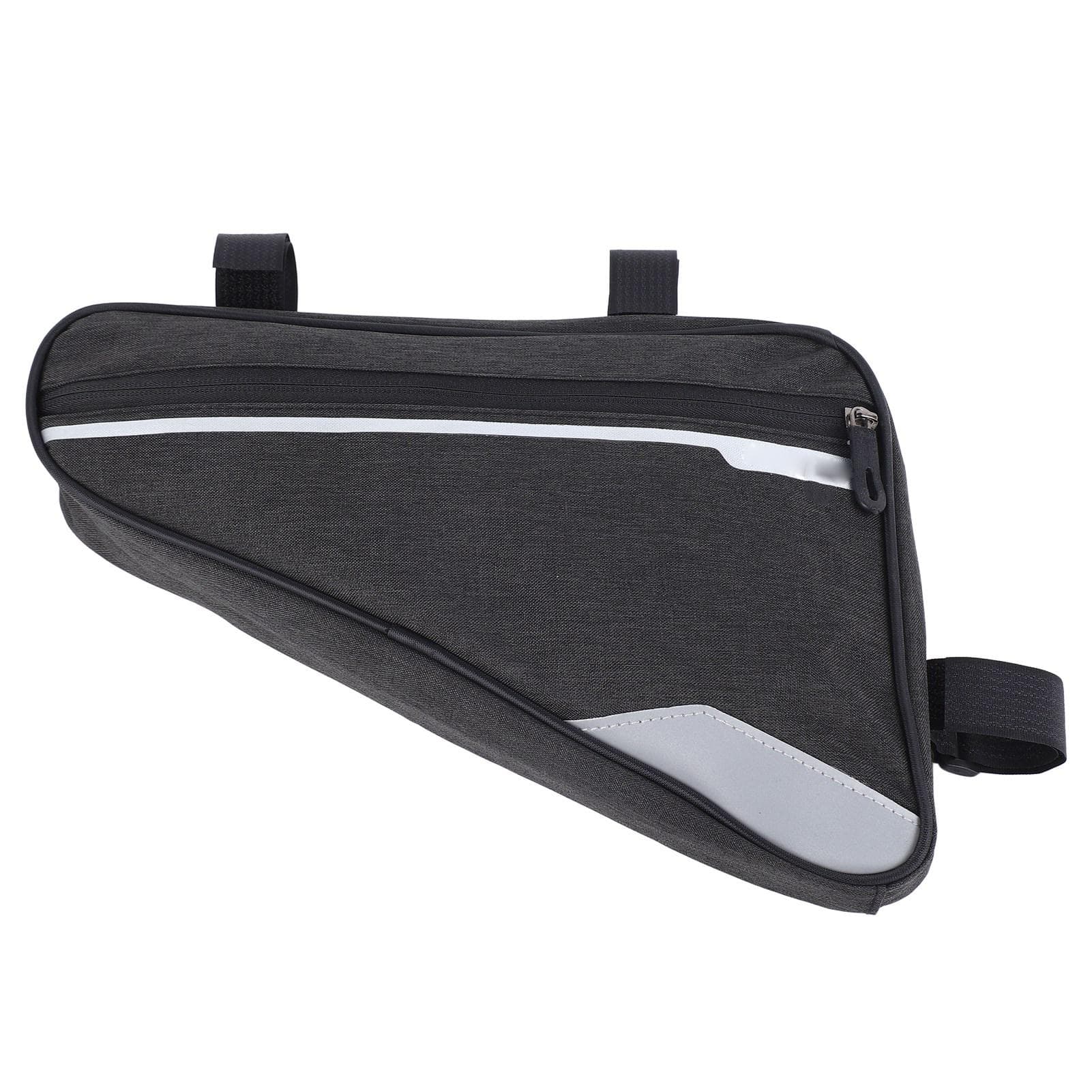 Bike Triangle Frame Bag 1.2L Polyester Fiber Waterproof Bike Under Top Tube Corner Pouch for